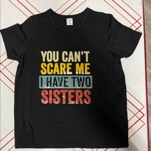 SHEIN Black Kids Tee with Bold Slogan